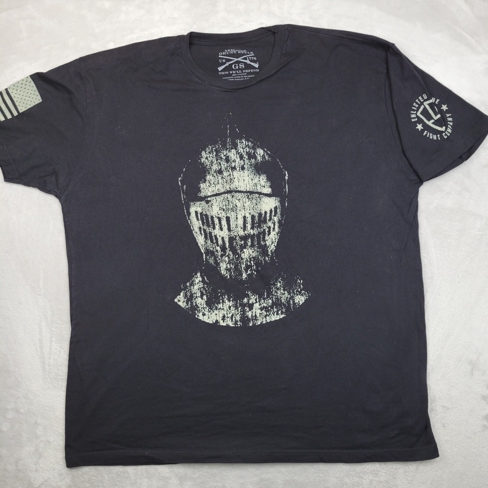 Grunt Style T Shirt Men XXXL Patriot Military Veteran Tactical 2A Knight 088